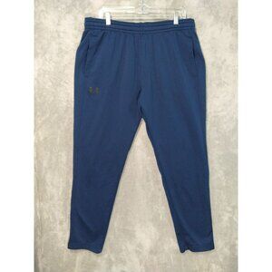 Under Armour Sweatpants Mens XL Blue Fleece Loose ColdGear Joggers Straight